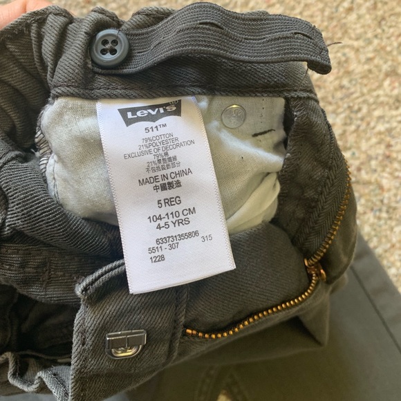 Levi's Kids Jeans - Gray, Blue, Black - Picture 3 of 7